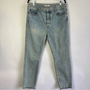 GRLFRND Karolina High Rise Raw Hem